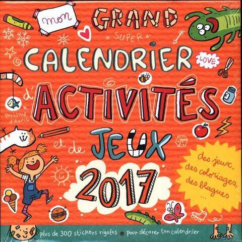 MON GRAND CALENDRIER D'ACTIVIT