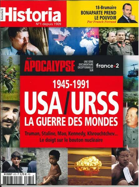 Historia Mensuel N 875 1945-1991 Usa/urss- Novembre 2019
