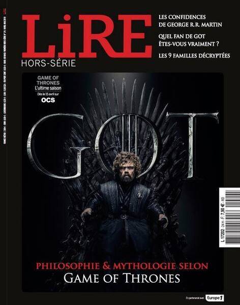 Lire Hors Serie; Game Of Thrones Le Trone de Fer; Philosophie &