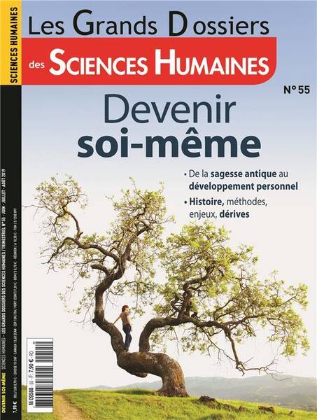 SCIENCES HUMAINES GD N 55 DEVENIR SOI-MEME - JUIN/JUILLET/AOUT 2019