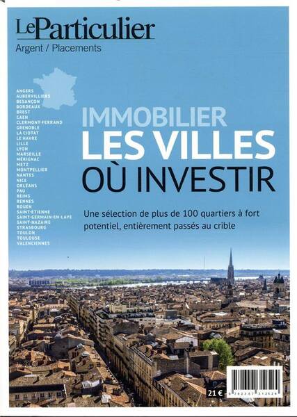 Immobilier, les Villes Ou Investir Une Selection de Plus de 100