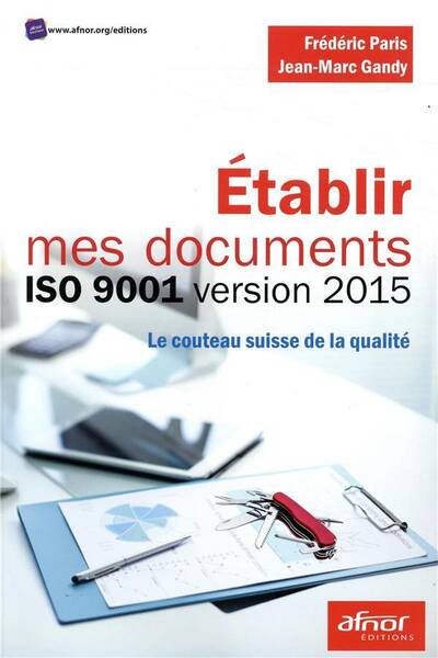 Etablir Mes Documents Iso 9001 Version 2