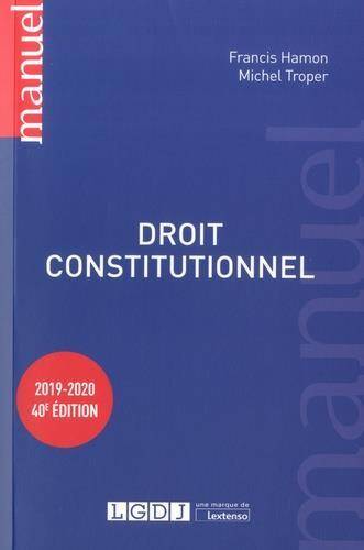 Droit Constitutionnel (Edition 2019/2020)
