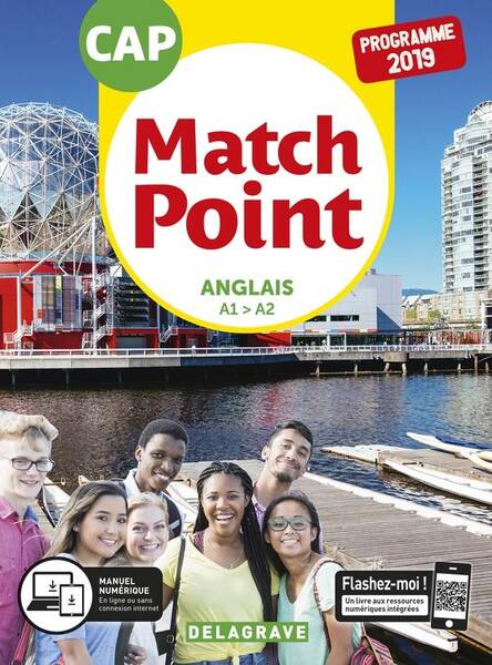 Match Point ; Anglais Cap ; Pochette de l'Eleve