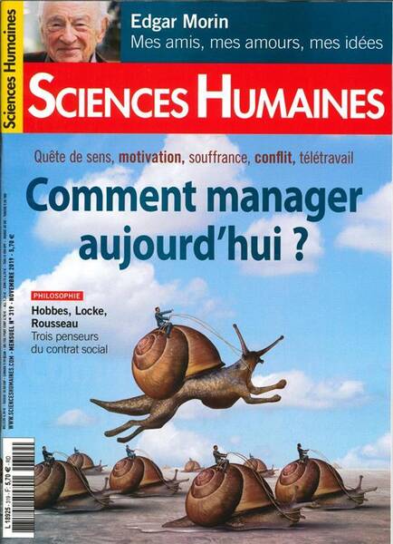 Sciences Humaines N 319 Comment Manager Aujourd'hui? - Octobre 2019