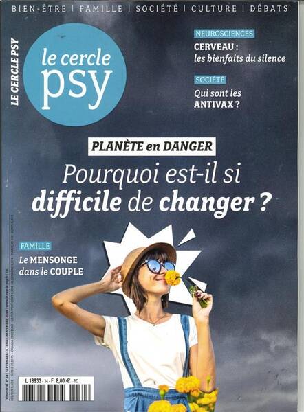 LE CERCLE PSY N 34 PLANETE EN DANGER - SEPT./OCTOBRE/NOVEMBRE - 2019