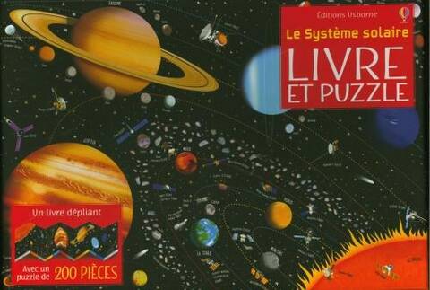 Le système solaire : livre et puzzle