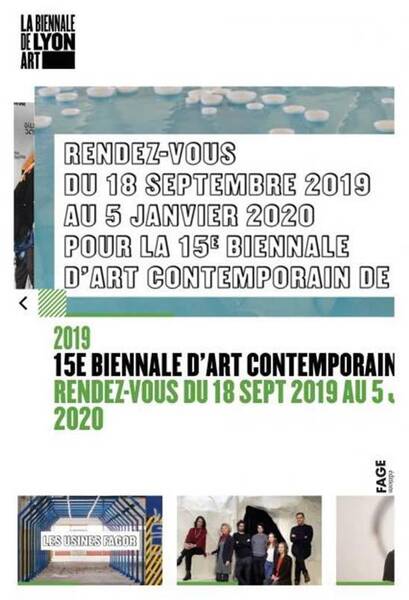La Ou les Eaux Se Melent - 15e Biennale D'Art Contemporain D