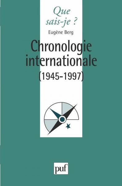 Chronologie Internationale (1945-1997)