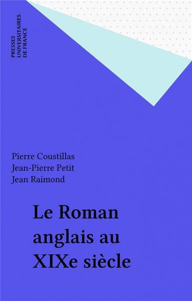 Le roman anglais au XIXème siècle