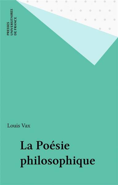 La Poesie Philosophique