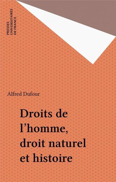 IAD - Droits de l'homme, droit naturel et histoire