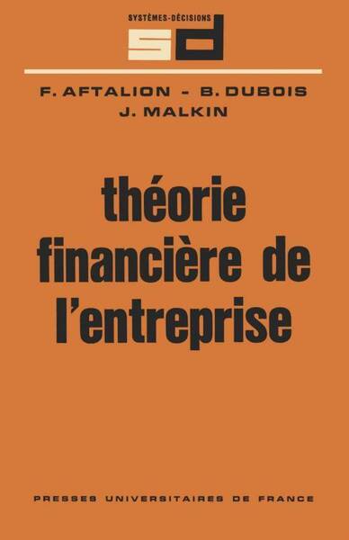 Theorie Financiere de l'Entreprise