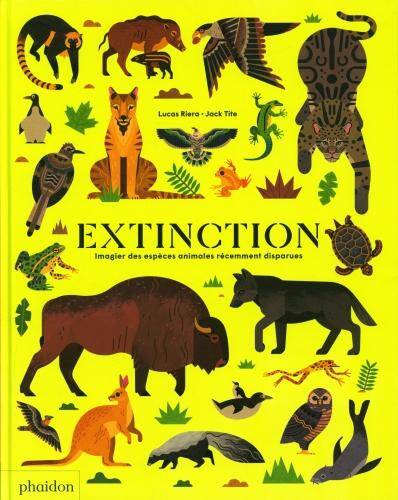 Extinction : imagier des espèces animales récemment disparues