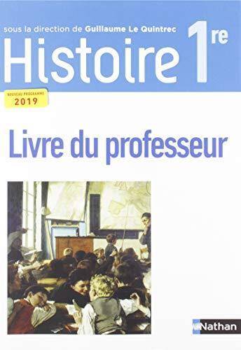 Histoire 1re : livre du professeur