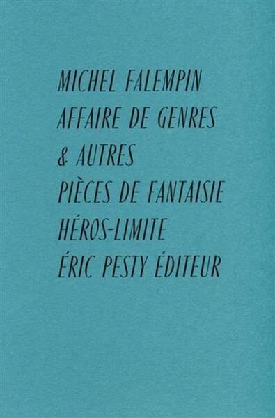 Affaire de Genres - Et Autre Pieces de Fantaisie