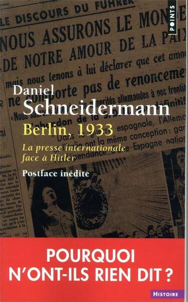 Berlin, 1933 : la presse internationale face à Hitler