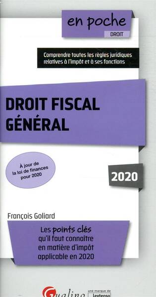 Droit Fiscal General (Edition 2020)