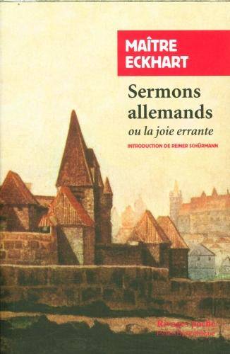 Sermons allemands ou la joie errante