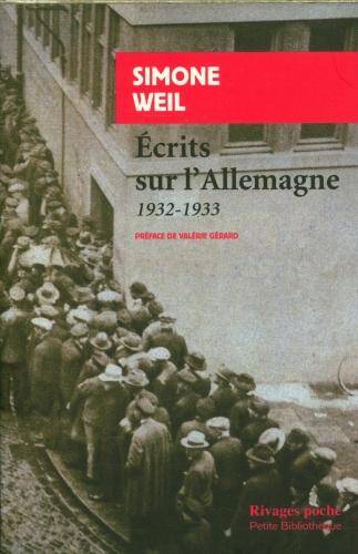 Ecrits sur l'Allemagne : 1932-1933