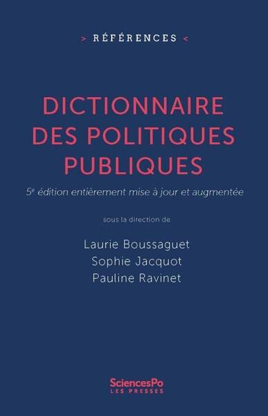 Dictionnaire des Politiques Publiques (5e Edition)