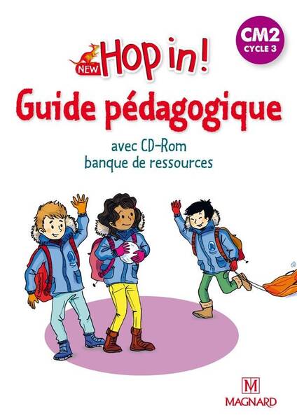 New Hop In; Anglais; Cm2; Banque de Ressources sur Cd Rom Avec Guide