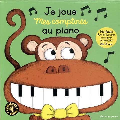 Je joue mes comptines au piano