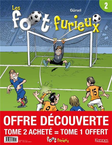 Foot furieux : pack tomes 1 et 2