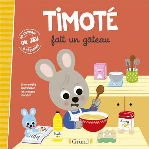 Timoté fait un gâteau