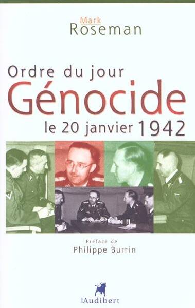 Ordre du Jour Genocide 20 Janvier 1942