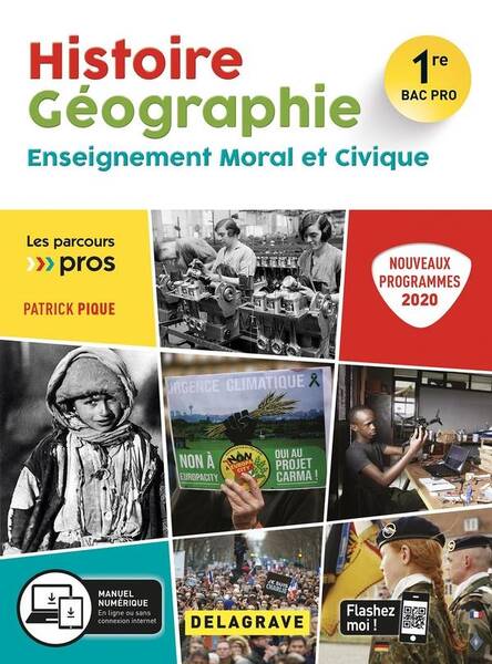 Histoire Geographie Emc ; 1ere Bac Pro ; Pochette Eleve (Edition 2020)