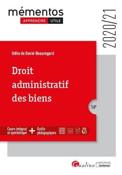 Droit Administratif des Biens (Edition 2020/2021)