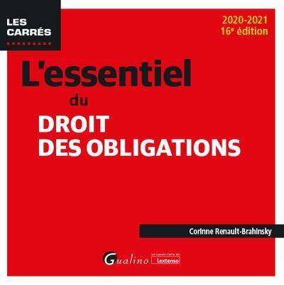 L'Essentiel du Droit des Obligations (Edition 2020/2021)