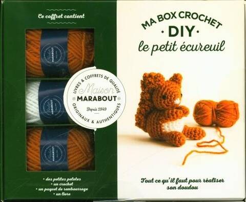 Le petit écureuil : ma box crochet DIY