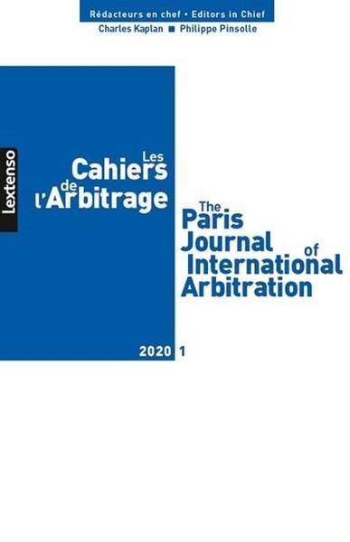 Les Cahiers de l'Arbitrage N.2020/1