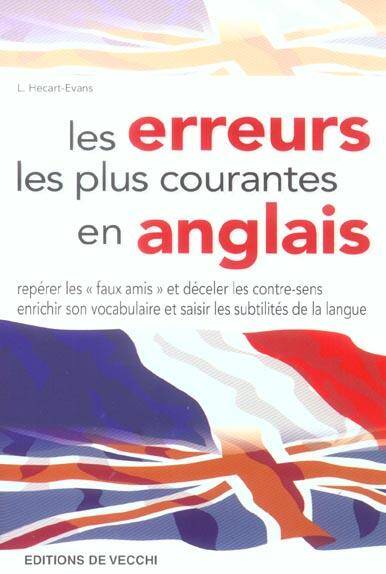 Les Erreurs les Plus Courantes en Anglais