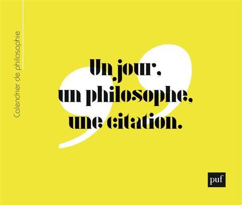 Calendrier de Philosophie