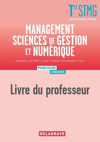 Parcours Croises; Management, Sciences de Gestion et Numerique;