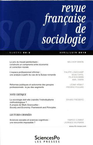 Revue Francaise de Sociologie N.59/2