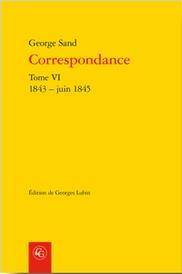Correspondance T.5 ; 1843 - Juin 1845