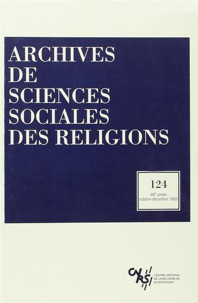 Archives de Sciences Sociales des Religi