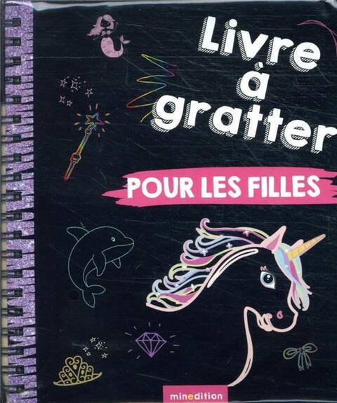 Livre à gratter pour les filles