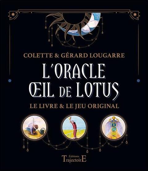 L'ORACLE OEIL DE LOTUS ; COFFRET : LE LIVRE ET LE JEU ORIGINAL