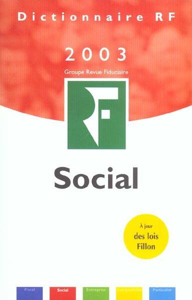 Dictionnaire Social ; Edition 2003