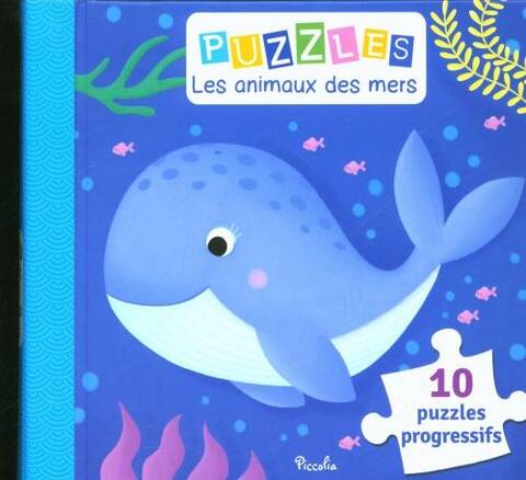 Puzzles : les animaux des mers