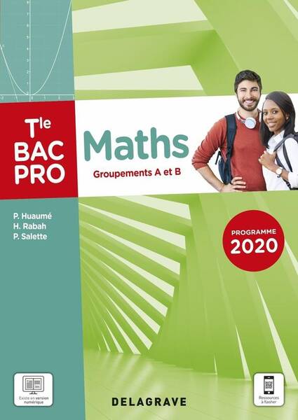 Maths; Groupements a et B; Terminale Bac Pro; Pochette Eleve Edition