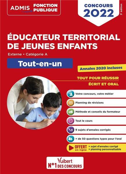 Concours Educateur Territorial de Jeunes Enfants: Tout En Un;