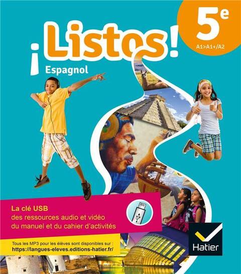 Listos espagnol 5e ed. 2021 cle
