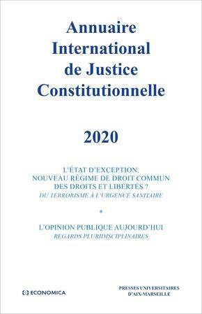 Annuaire International de Justice Constitutionnelle V. Xxxvi Edition