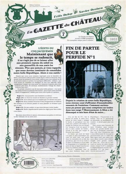 La gazette du château. Tome 7